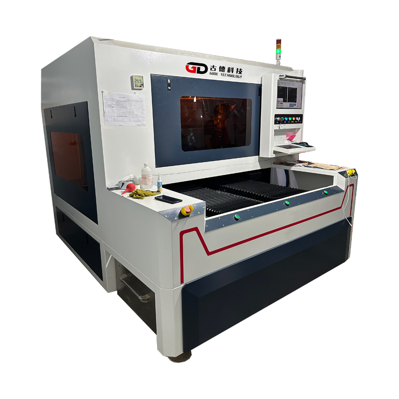 Laser picosecond cắt kính mỏng với cạnh sạch, không mẻ